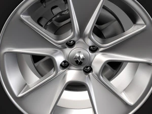 renault sandero wheel 2016 3D Model