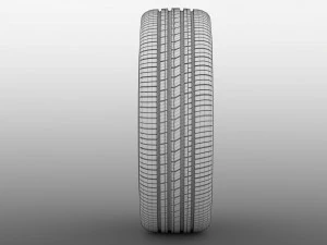 subaru justy rs wheel 2017 3D Model