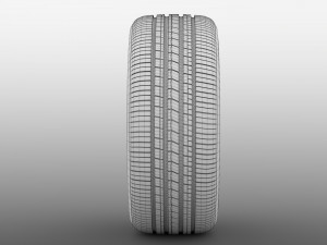 toyota prius 2017 wheel 3D Модель