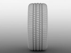 toyota prius 2017 wheel 3D Model