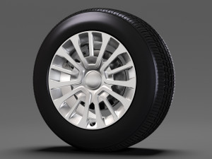 toyota proace van wheel 2017 3D Model