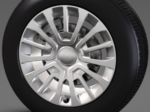 toyota proace van wheel 2017 3D Model