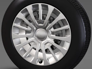 toyota proace van wheel 2017 3D Model