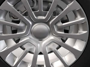 toyota proace van wheel 2017 3D Model