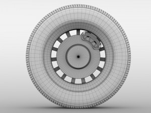 toyota proace van wheel 2017 3D Model