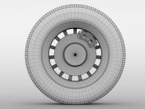 toyota proace van wheel 2017 3D Model