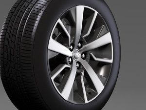 toyota proace verso wheel 2017 3D Model