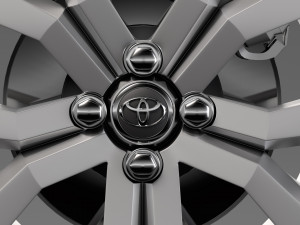 toyota tank wheel 2017 3D Model