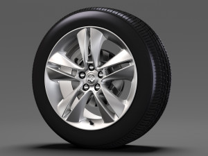 vauxhall combo tour wheel 2017 3D Model