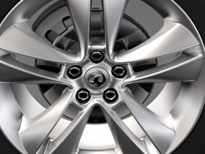 vauxhall combo tour wheel 2017 3D Model