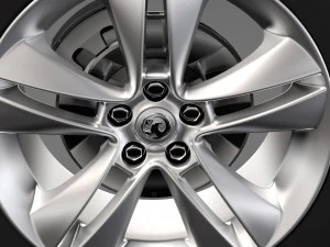 vauxhall combo tour wheel 2017 3D Model