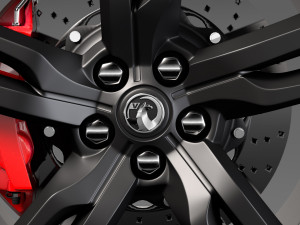 vauxhall vxr8 wheel 2017 Modelo 3D