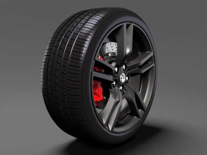 vauxhall vxr8 wheel 2017 3D Model