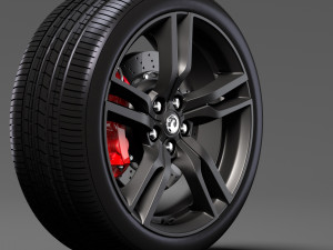 vauxhall vxr8 wheel 2017 Modelo 3D