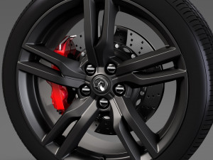 vauxhall vxr8 wheel 2017 Modelo 3D