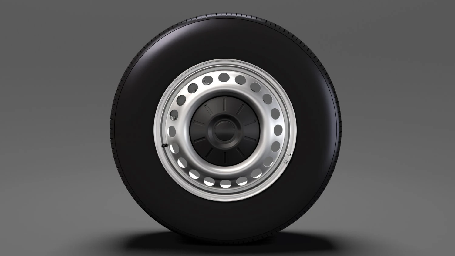 volkswagen transporter van t6 wheel 2017 3D Model .c4d .max .obj .3ds .fbx .stl .blend 