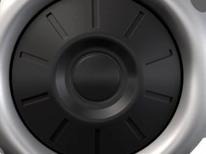 volkswagen transporter van t6 wheel 2017 3D Model
