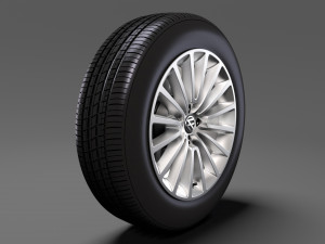 volkswagen up wheel 2017 Modello 3D