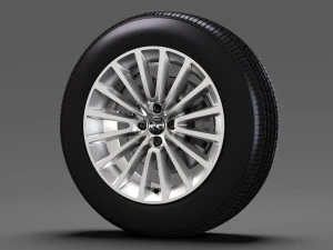 volkswagen up wheel 2017 3D Model