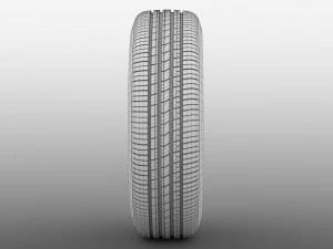 volkswagen up wheel 2017 3D Model