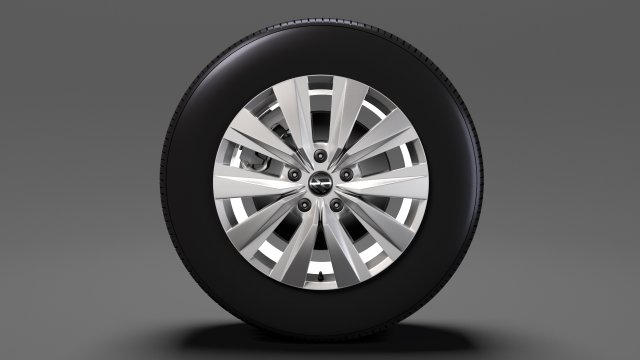 vw crafter van 2017 wheel 3D 모델 .c4d .max .obj .3ds .fbx .stl .blend 