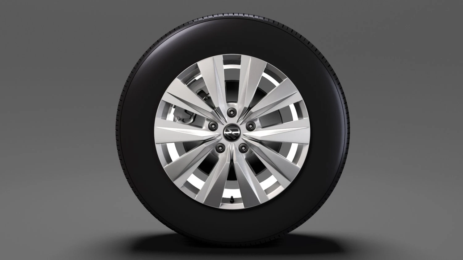 vw crafter van 2017 wheel 3D Model .c4d .max .obj .3ds .fbx .stl .blend 