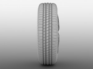 vw crafter van 2017 wheel 3D 모델
