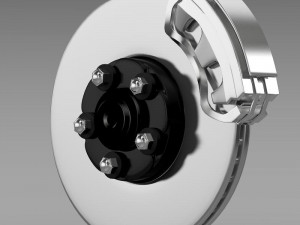 vw crafter van 2017 wheel 3D 모델