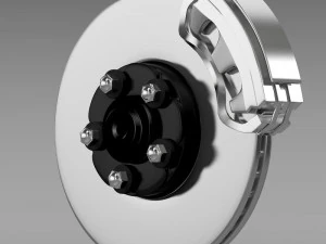 vw crafter van 2017 wheel 3D Model