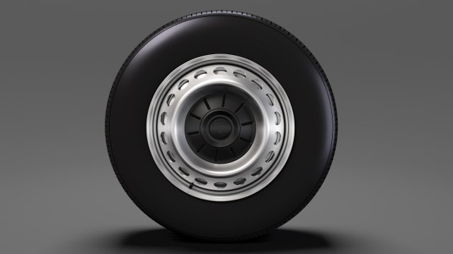 wv crafter chassi wheel 2017 3D Model .c4d .max .obj .3ds .fbx .stl .blend 