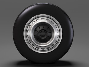 wv crafter chassi wheel 2017 3D 모델