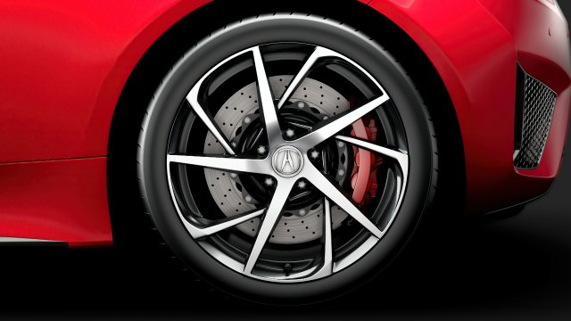 acura nsx 2020 wheel 3Dモデル .c4d .max .obj .3ds .fbx .stl .blend 