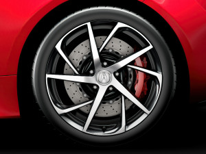 acura nsx 2020 wheel 3D Model