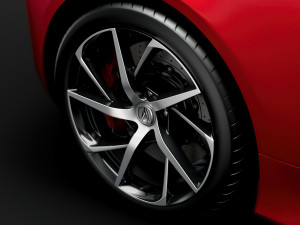 acura nsx 2020 wheel 3Dモデル