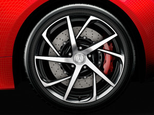 acura nsx 2020 wheel 3Dモデル