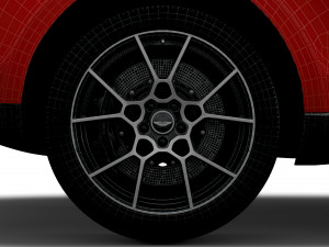 aston martin dbx 2021 wheel 3D Модель
