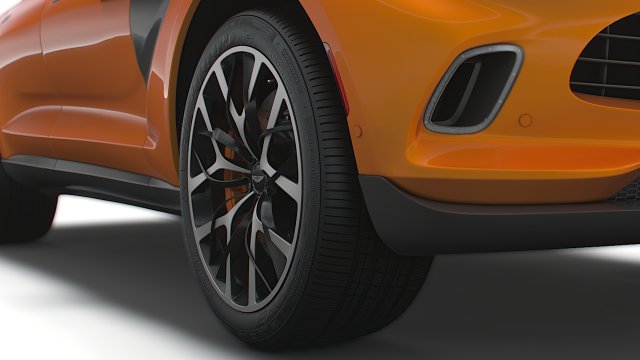 aston martin dbx north america 2021 wheel 3D Модель .c4d .max .obj .3ds .fbx .stl .blend 