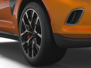 aston martin dbx north america 2021 wheel 3D Model