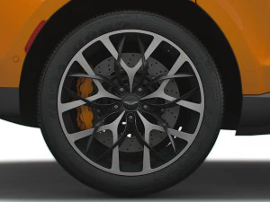 aston martin dbx north america 2021 wheel 3D Model