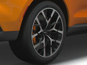 aston martin dbx north america 2021 wheel 3D Model