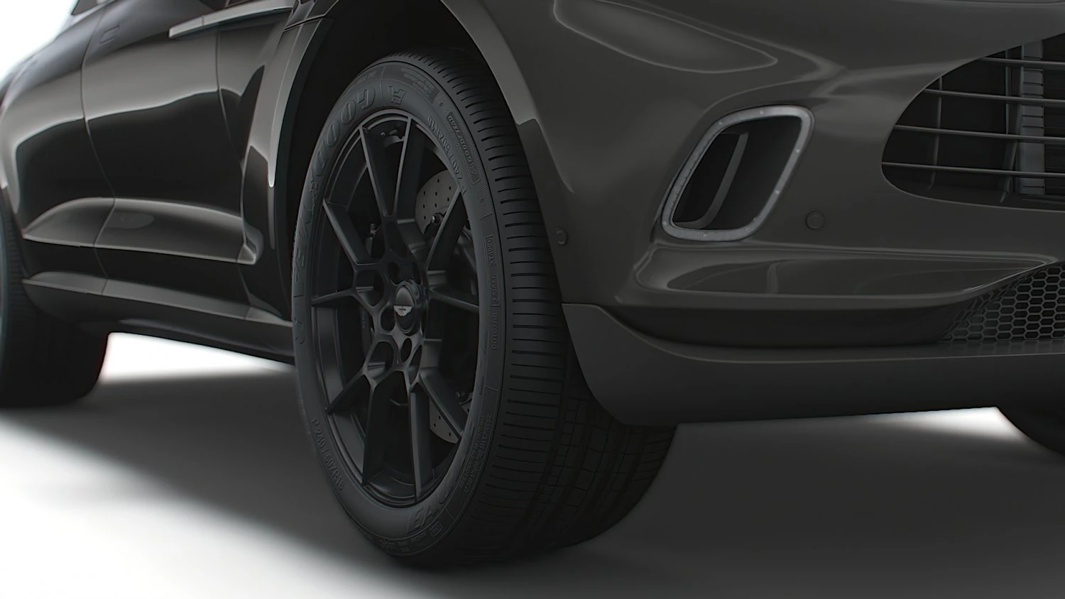 aston martin dbx q 2021 wheel 3D Model .c4d .max .obj .3ds .fbx .stl .blend 