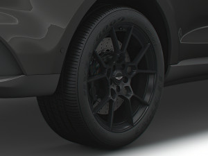 aston martin dbx q 2021 wheel 3D 모델