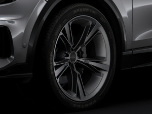 audi q8 50 tdi quattro 2018 wheel 3D Model