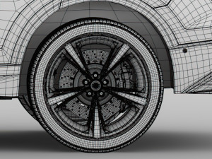 audi q8 50 tdi quattro 2018 wheel 3D-Modell