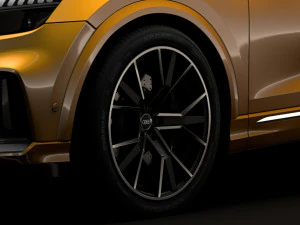 ruota audi q8 50 tdi quattro s line 2018 Modello 3D