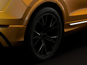 audi q8 50 tdi quattro s line 2018 wheel 3D Model