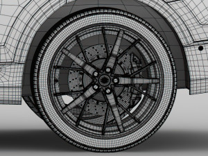 audi q8 50 tdi quattro s line 2018 wheel Modelo 3D