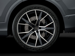 audi sq8 tdi 2020 wheel 3D Модель