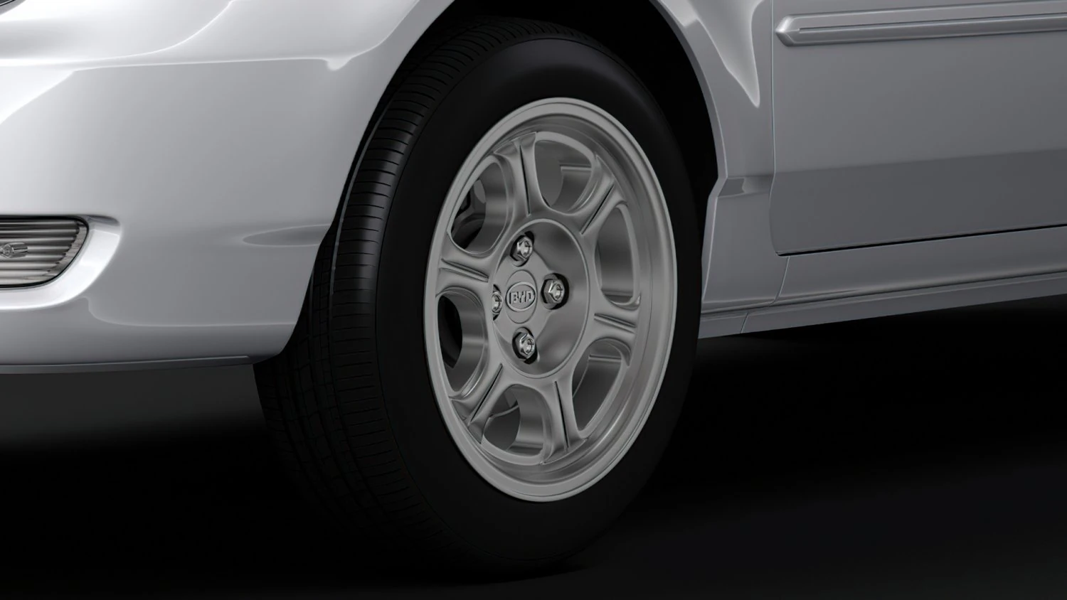 byd f3 2016 wheel 3D Model .c4d .max .obj .3ds .fbx .stl .blend 