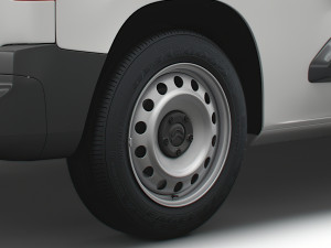 citroen berlingo enterprise 2020 wheel 3D 模型